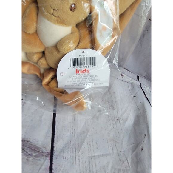 Kid Preferred Guess How Much I Love You brown Hare & Baby Security Lovey New - Picture 2 of 7